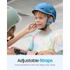 imageOutdoorMaster Toddler Helmet Toddler Bike Helmet Bike Helmet for Youth Boys ampamp Girls Kids Helmet with Visor Dial Fit Adjustment Ventilation MultiSport Helmet for Bicycle Skate Scooter LongboardBaby Elephant