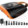 imageOutdoorMaster 25PSI High Pressure 74Wh Rechargeable SUP Air Pump Electric ORCA PRO  AutoOff ampamp Deflation Function Battery Air Pump for Inflatable Stand Up Paddle Boards Boats