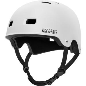 imageOutdoorMaster Skateboard Cycling HelmetBeetles SnugBike Helmet for Adults Youth ampamp KidsTwo Removable Liners Ventilation MultiSport Commuter Scooter Roller Skate Inline Skating LongboardPearl White