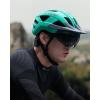 imageOutdoorMaster Adult Bike Helmet  Bicycle Helmet with Rechargeable Rear LED Light Detachable Magnetic Goggles Removable Sun Visor  Suitable for Commuting and Cycling for Men and WomenMint Green