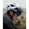 imageOutdoorMaster Adult Bike Helmet  Bicycle Helmet with Rechargeable Rear LED Light Detachable Magnetic Goggles Removable Sun Visor  Suitable for Commuting and Cycling for Men and WomenMatte White