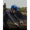imageOutdoorMaster Adult Bike Helmet  Bicycle Helmet with Rechargeable Rear LED Light Detachable Magnetic Goggles Removable Sun Visor  Suitable for Commuting and Cycling for Men and WomenOcean Blue