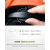 imageOutdoorMaster Adult Bike Helmet  Bicycle Helmet with Rechargeable Rear LED Light Detachable Magnetic Goggles Removable Sun Visor  Suitable for Commuting and Cycling for Men and WomenGradient Blue Orange