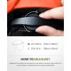 imageOutdoorMaster Adult Bike Helmet  Bicycle Helmet with Rechargeable Rear LED Light Detachable Magnetic Goggles Removable Sun Visor  Suitable for Commuting and Cycling for Men and WomenMatte Orange
