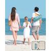 imageOutdoorMaster Beach Tent Sun Shelter with 2 Ventilated Doors UPF50 Easy Setup Beach Tent Canopy for 3 Person Lightweight ampamp Portable Family Beach Umbrellas for Sand with Carrying Bag Ocracoke CoastCancun Seashore