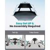 imageOutdoorMaster Beach Tent with Blackout Shelter Technology Portable Beach Shade Sun Shelter Canopy for 46 Person with UPF 50 UV Protection Easy Setup Pop Up Tent Family SizeOcracoke Coast