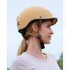 imageOutdoorMaster Bike Helmet for AdultsAdjustable Cycling Helmet with Light for Men ampamp Women  Safety Certified for Bicycle Skateboard Road Bike Skating Roller Commuting HelmetMatte Yellow