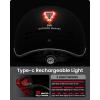 imageOutdoorMaster Bike Helmet for AdultsAdjustable Cycling Helmet with Light for Men ampamp Women  Safety Certified for Bicycle Skateboard Road Bike Skating Roller Commuting HelmetMatte Black