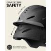 imageOutdoorMaster Equestrian Helmet Horse Riding Helmet with Sun Visor and Excellent Ventilation Adjustable Safe Helmet for Men Women ampamp YouthMatte Black