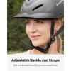 imageOutdoorMaster Equestrian Helmet Horse Riding Helmet with Sun Visor and Excellent Ventilation Adjustable Safe Helmet for Men Women ampamp YouthMatte Grey