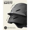 imageOutdoorMaster Equestrian Helmet Horse Riding Helmet with Sun Visor and Excellent Ventilation Adjustable Safe Helmet for Men Women ampamp YouthMatte Grey