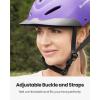 imageOutdoorMaster Equestrian Helmet Horse Riding Helmet with Sun Visor and Excellent Ventilation Adjustable Safe Helmet for Men Women ampamp YouthMatte Purple