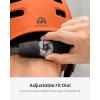 imageOutdoorMaster Kayak Helmet Wakeboard Helmet Whitewater Helmet Men Women Water Helmet with Ear Pads Surf Helmet 12 Vents Dial Fit Adjustment Longboard Helmet Perfect for Kayaking BoatingMatte Orange