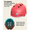 imageOutdoorMaster Kayak Helmet Wakeboard Helmet Whitewater Helmet Men Women Water Helmet with Ear Pads Surf Helmet 12 Vents Dial Fit Adjustment Longboard Helmet Perfect for Kayaking BoatingMatte Red