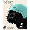 imageOutdoorMaster Kayak Helmet Wakeboard Helmet Whitewater Helmet Men Women Water Helmet with Ear Pads Surf Helmet 12 Vents Dial Fit Adjustment Longboard Helmet Perfect for Kayaking BoatingMatte Green