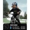 imageOutdoorMaster Kids Bike Helmet  Full Face Helmet for Kids  Adjustable Detachable and Lightweight  for MultiSport  from Toddler to YouthBlue