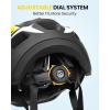 imageOutdoorMaster Kids Bike Helmet  Full Face Helmet for Kids  Adjustable Detachable and Lightweight  for MultiSport  from Toddler to YouthYellow