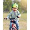 imageOutdoorMaster Kids Helmet Bike Helmet for 1 Year Older Toddlers to Youths 2 Sizes Dial Fit Adjustment Premium Safety ampamp Ventilation MultiSport Helmet for Bicycles Skates Scooters ampamp LongboardsGreen Dinosaur