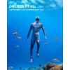 imageOutdoorMaster Mobula Snorkeling Gear for Adults Diving Mask and Snorkel Set with Tempered Glass AntiFog TOP Dry Snorkel for Diving Snorkeling SwimmingAqua