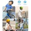 imageOutdoorMaster Youth ampamp Kids Bike Helmet Beetles JrAdjustable MultiSports Skateboard Helmet with Removable Liners for Balance Bike Toddler ScooterMint Green