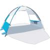 imageOutdoorMaster Beach Tent Sun Shelter with 2 Ventilated Doors UPF50 Easy Setup Beach Tent Canopy for 3 Person Lightweight ampamp Portable Family Beach Umbrellas for Sand with Carrying Bag Ocracoke CoastOcracoke Coast