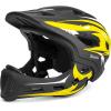 imageOutdoorMaster Kids Bike Helmet  Full Face Helmet for Kids  Adjustable Detachable and Lightweight  for MultiSport  from Toddler to YouthYellow