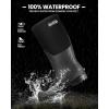 imageOutdoorMaster Hunting Boots for Men Waterproof Rubber Neoprene Boots Antislipped Insulated Outdoor BootsBlack