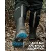 imageOutdoorMaster Hunting Boots for Men Waterproof Rubber Neoprene Boots Antislipped Insulated Outdoor BootsBlack