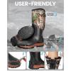 imageOutdoorMaster Hunting Boots for Men Waterproof Rubber Neoprene Boots Antislipped Insulated Outdoor BootsCamouflage