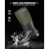 imageOutdoorMaster Hunting Boots for Men Waterproof Rubber Neoprene Boots Antislipped Insulated Outdoor BootsDark Green