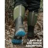 imageOutdoorMaster Hunting Boots for Men Waterproof Rubber Neoprene Boots Antislipped Insulated Outdoor BootsDark Green