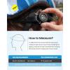 imageOutdoorMaster MIPS Kids Bike Helmet  Panther Jr Toddler Helmet  Adjustable Lightweight and Certified Kids Helmet  MIPS Bicycle Helmet for Kids Ages 513Dark Blue Shark