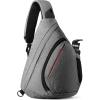 imageOutdoorMaster Sling Bag Hiking Daypack Crossbody Shoulder Chest Urban Outdoor Travel Backpack for Women ampamp MenGray