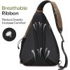 imageOutdoorMaster Sling Bag Hiking Daypack Crossbody Shoulder Chest Urban Outdoor Travel Backpack for Women ampamp MenMocha Brown
