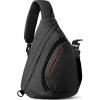 imageOutdoorMaster Sling Bag Hiking Daypack Crossbody Shoulder Chest Urban Outdoor Travel Backpack for Women ampamp MenBlack