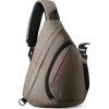 imageOutdoorMaster Sling Bag Hiking Daypack Crossbody Shoulder Chest Urban Outdoor Travel Backpack for Women ampamp MenMocha Brown