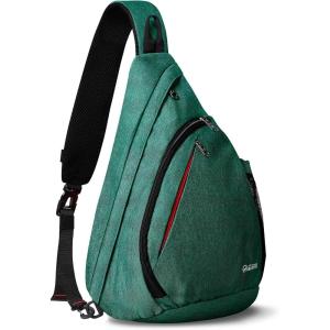 imageOutdoorMaster Sling Bag Hiking Daypack Crossbody Shoulder Chest Urban Outdoor Travel Backpack for Women ampamp MenL10classic Teal