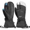 image:imageOutdoorMaster 3Finger Ski Snow Gloves for Women ampamp Men Winter Warm Snowboard Ski Mittens Screen Touch Thermal Waterproof with DoublePocket for Cold Weather Sports Skiing SnowboardingBlackWhite