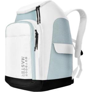 image:imageOutdoorMaster 50L Ski Boot Bag Ski and Snowboard Boots Travel Backpack with separate compartments for Helmet Ski Shoes Goggles Gloves and Accessories Splash proof Exterior ampamp Bottom