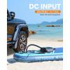 image:imageOutdoorMaster Vortex Paddle Board Pump Electric Portable Max 20PSI SUP Air Pump Inflator amp Deflator 12V158V DC Input Auto Off amp Cooling 8 Nozzles Pump for Paddle Board Inflatables  No Battery