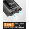 image:imageOutdoorMaster Vortex Paddle Board Pump Electric Portable Max 20PSI SUP Air Pump Inflator amp Deflator 12V158V DC Input Auto Off amp Cooling 8 Nozzles Pump for Paddle Board Inflatables  No Battery