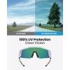 image:imageOutdoorMaster Hawk Kids Polarized Sunglasses Kids Baseball Sunglasses with UV Protection for Girls amp Boys 614White Frame Revo Pink