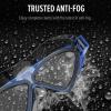 image:imageOutdoorMaster Swim Mask  Wide View Swimming Mask amp Goggles Antifog WaterproofAblue