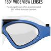 image:imageOutdoorMaster Swim Mask  Wide View Swimming Mask amp Goggles Antifog WaterproofAblue