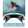 image:imageOutdoorMaster Swim Mask  Wide View Swimming Mask amp Goggles Antifog WaterproofBgblue Mirror