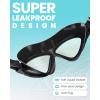 image:imageOutdoorMaster Swim Mask  Wide View Swimming Mask amp Goggles Antifog WaterproofBgblue Mirror