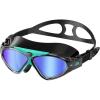 image:imageOutdoorMaster Swim Mask  Wide View Swimming Mask amp Goggles Antifog WaterproofBgblue Mirror