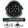 image:imageOutdoorMaster Kids Bike Helmet  Protective Adjustable Lightweight Comfortable  MultiSport for Boys and Girls 2 SizesDinosaur Green