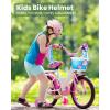 image:imageOutdoorMaster Kids Bike Helmet  Protective Adjustable Lightweight Comfortable  MultiSport for Boys and Girls 2 SizesDinosaur Pink