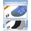 image:imageOutdoorMaster Merino Wool Ski Socks for Kids Boys amp Girls Thermal Winter Warm Snowboarding Socks for Cold WeatherBlue gray